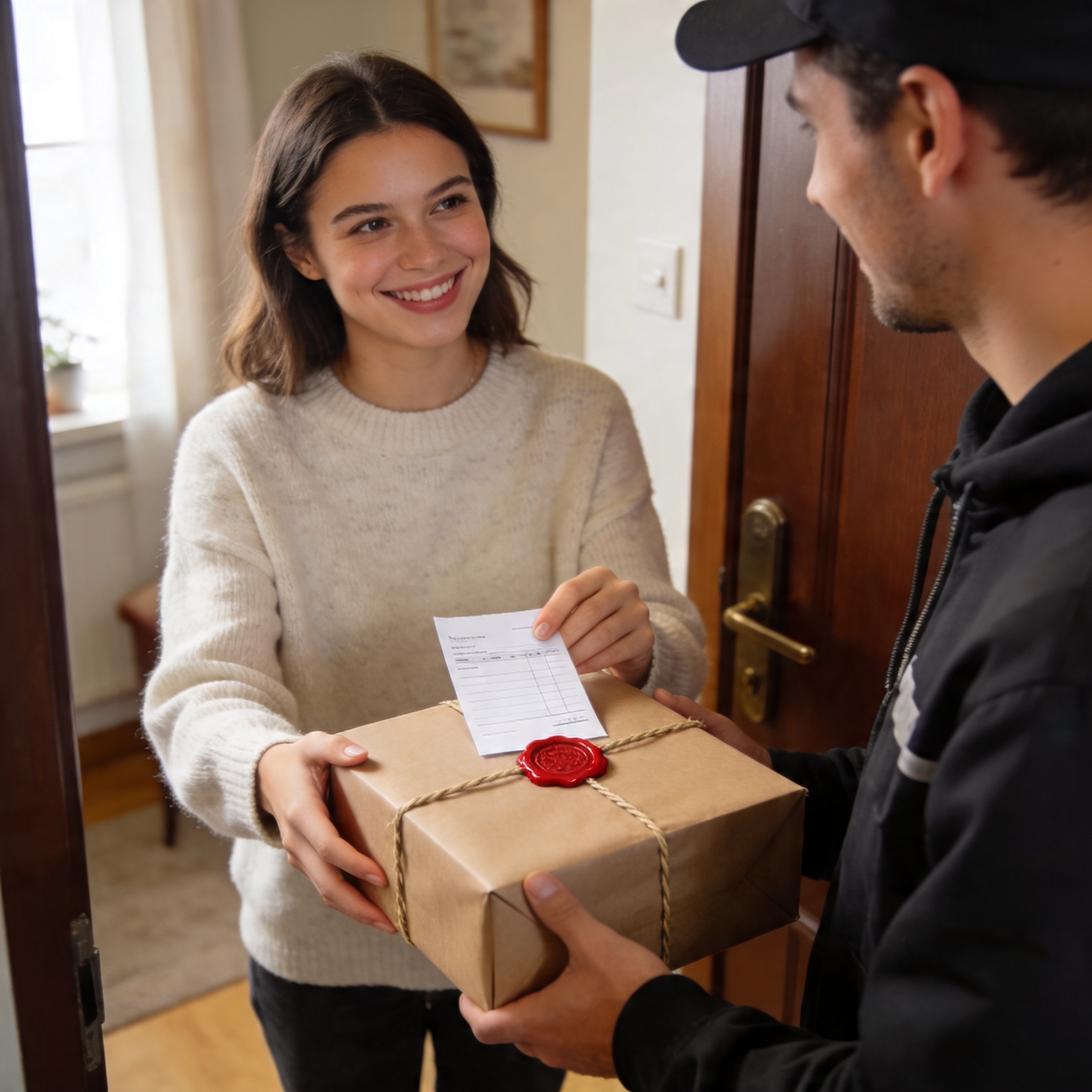 Определение ценности посылки по чекам и рыночной стоимости